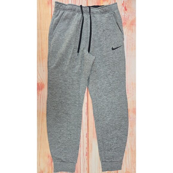 Nike Therma-Fit Grey Jogger Sweatpants Medium - Picture 1 of 8